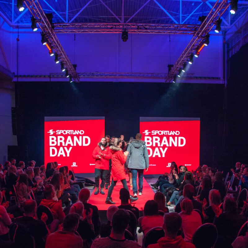 Sportland Brand Day 2019, ürituse tehniline partner Ledzep Group