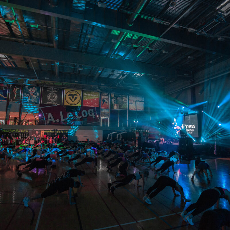 MyFitness Weekend Tartu 2019, spordiüritus, fitness üritus, rahvasport, tehniline partner Ledzep Group