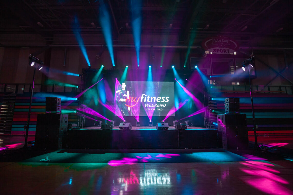 MyFitness Weekend Tartu 2019, spordiüritus, fitness üritus, rahvasport, tehniline partner Ledzep Group