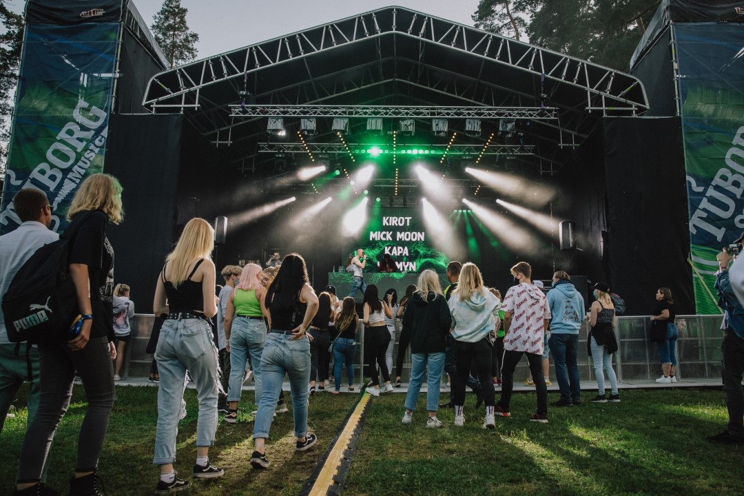 Eesti Hiphop Festival 2020 ekraanid, lavalahendus, DJ booth - Ledzep Group