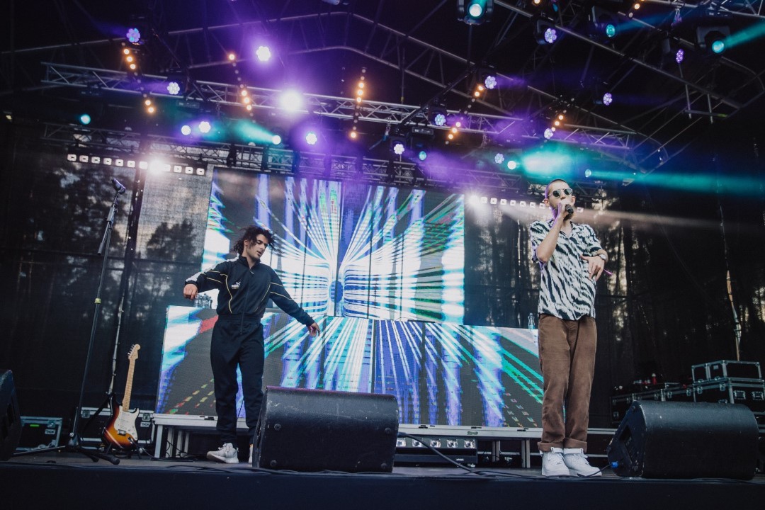 Eesti Hiphop Festival 2020 ekraanid, lavalahendus, DJ booth - Ledzep Group