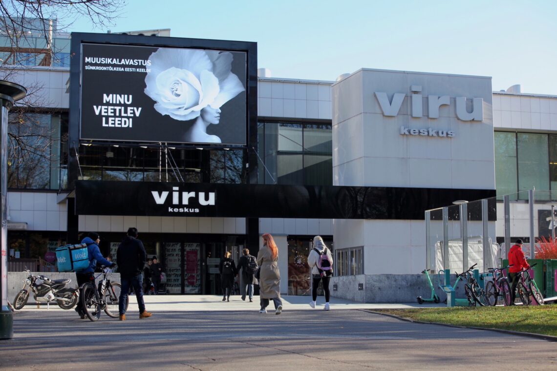 Viru Keskus shopping centre digitalization