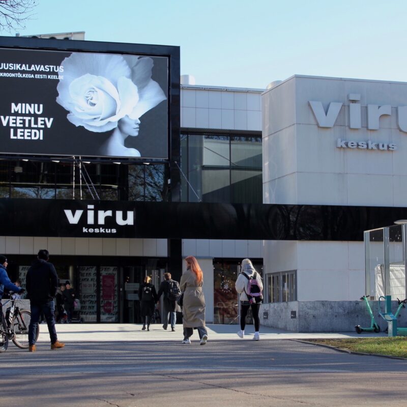 Viru Keskus shopping centre digitalization