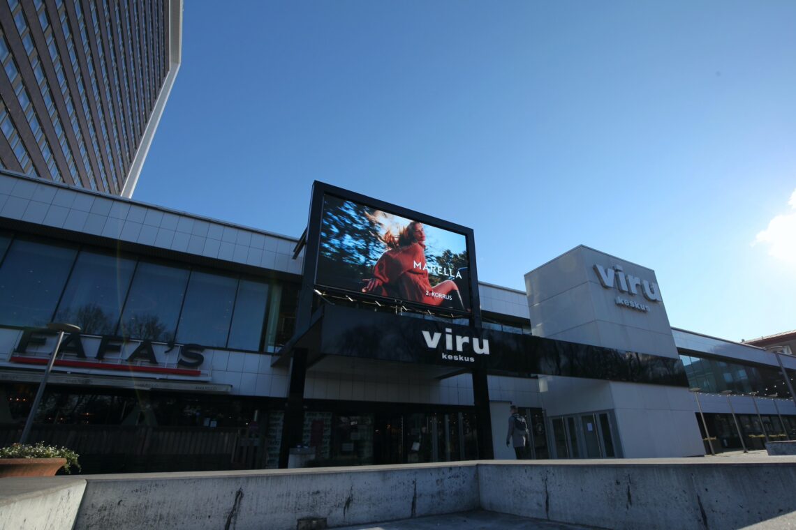 Viru Keskus shopping centre digitalization