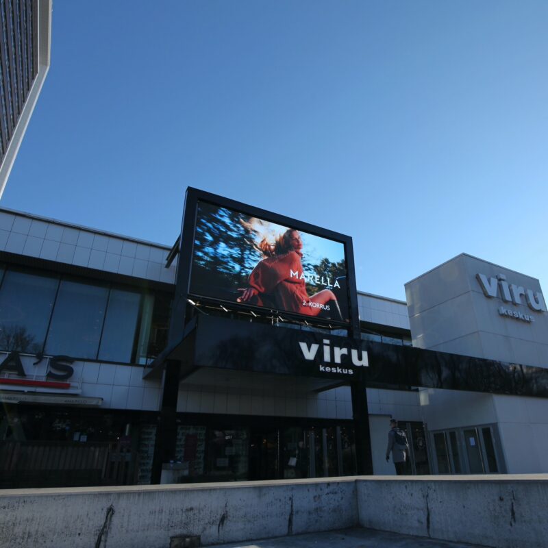 Viru Keskus shopping centre digitalization