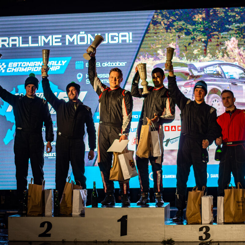 Saaremaa Rally 2021 winners