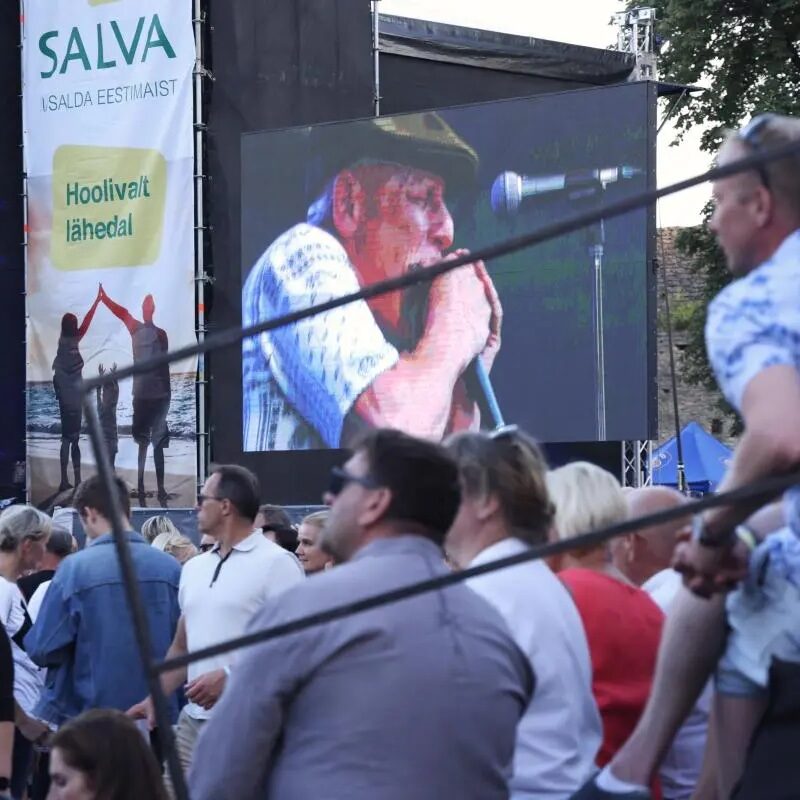 Augustibluus, Ledzep Group, mobiilne LED treiler, mobiilne ekraan, ekraan üritusele