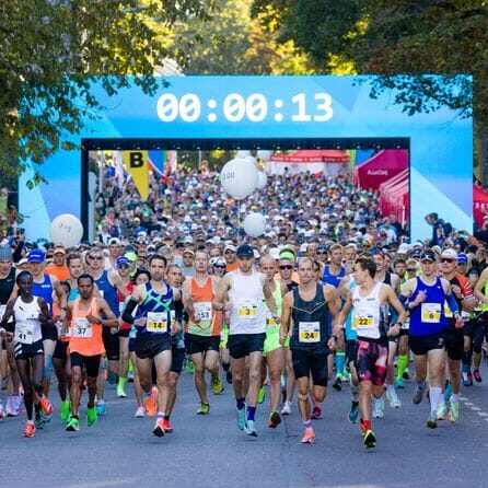 Tallinna Maraton 2022, Ledzep Group, stardikaar, finishikaar, LED värav, stardivärav, finishivärav, LED ekraan, LED moodul