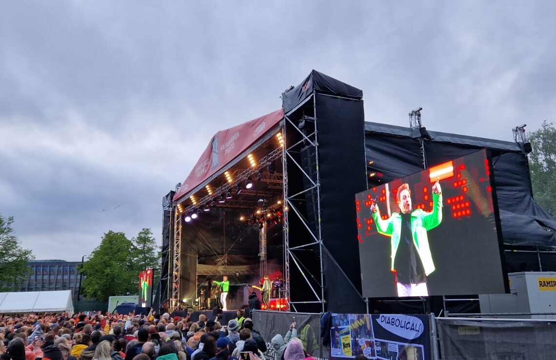 Duran Duran kontsert Soomes, Ledzep Group, LED ekraanide rent, LED ekraani rent, LED ekraan üritusele, mobiilne LED treiler