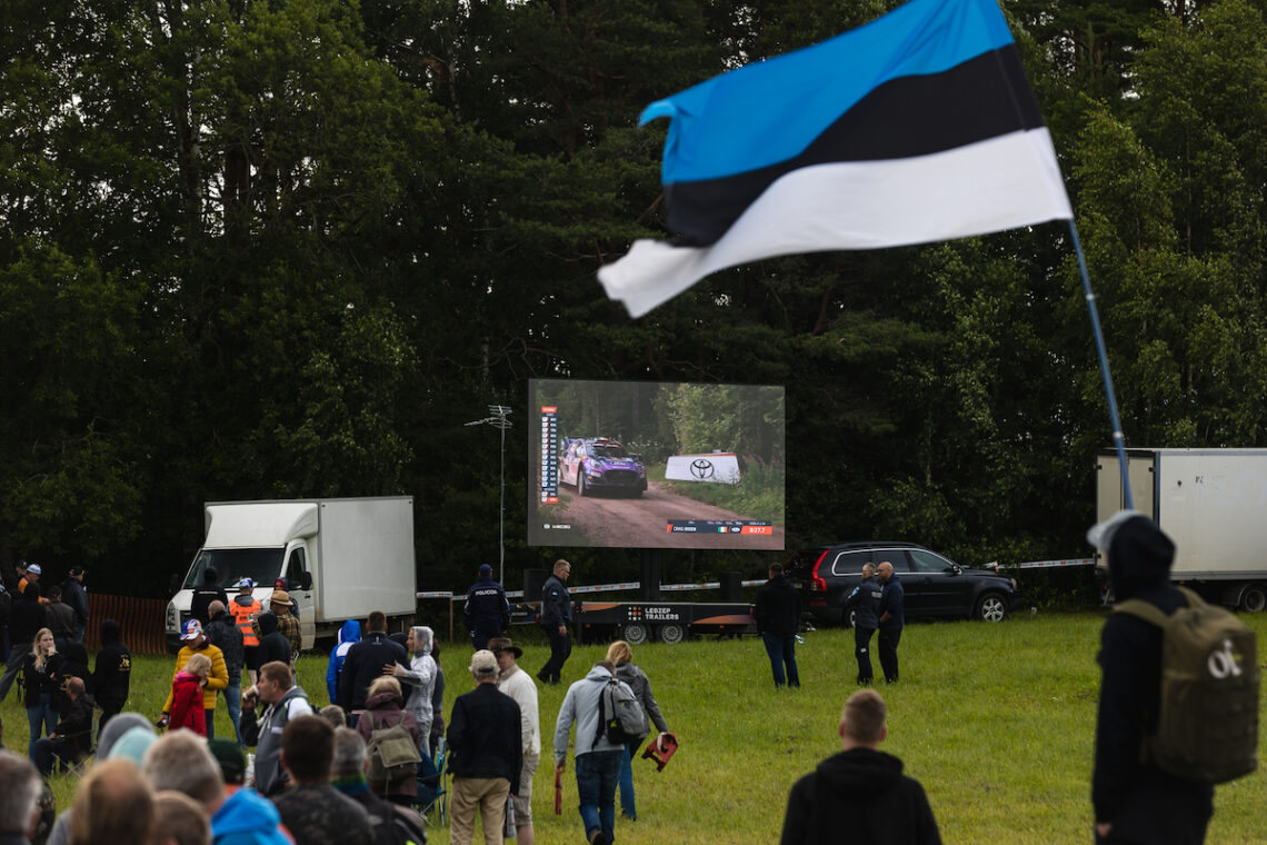 Rally Estonia 2022, Ledzep Group, LED ekraanide rent, LED ekraanide müük, mobiilne LED treiler, LED ekraan treiler