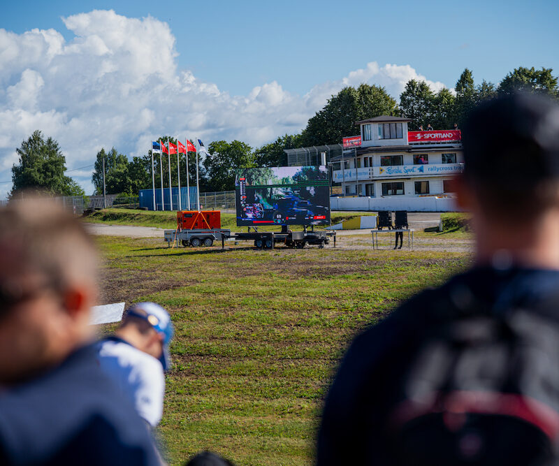 Rally Estonia 2022, Ledzep Group, LED ekraanide rent, LED ekraanide müük, mobiilne LED treiler, LED ekraan treiler