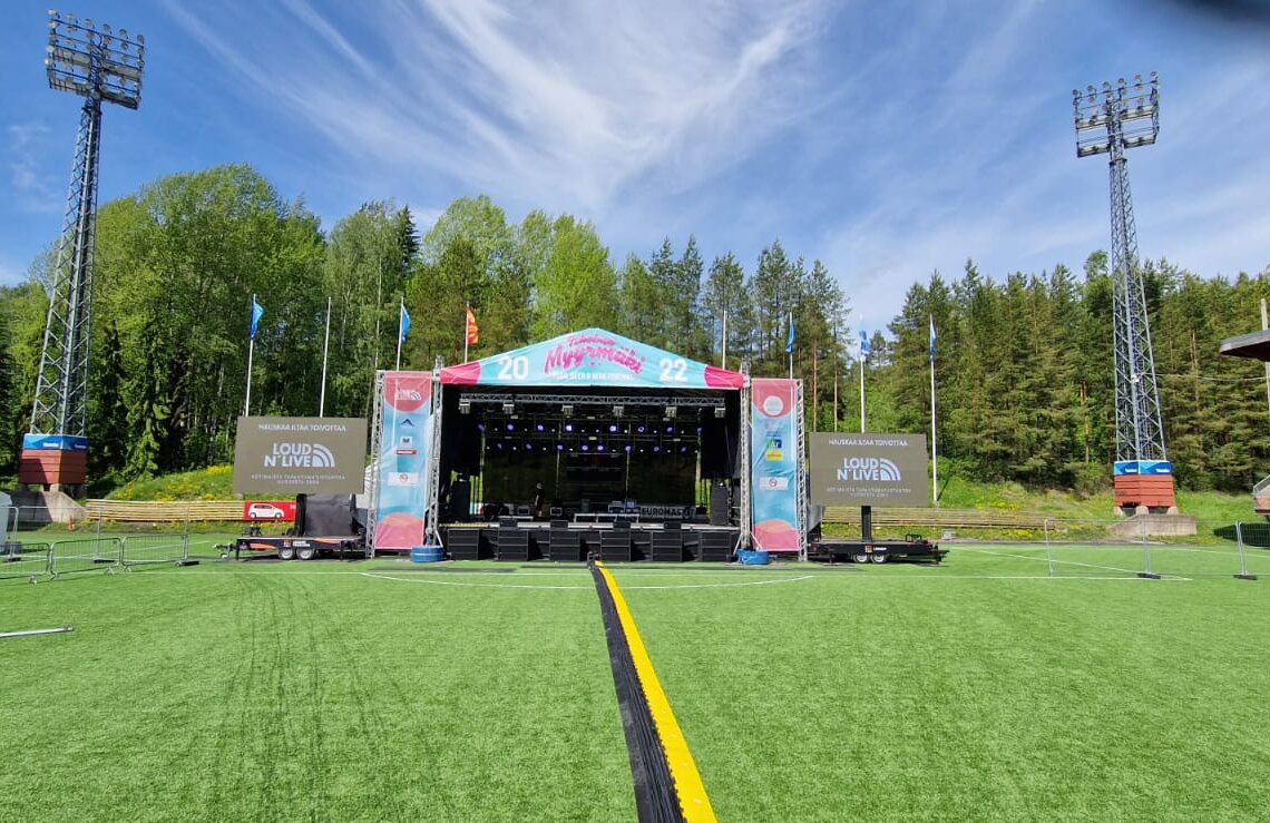 James Blunti kontsert Soomes, Ledzep Group, mobiilne LED treiler, mobiilne LED ekraan, LED treileri rent
