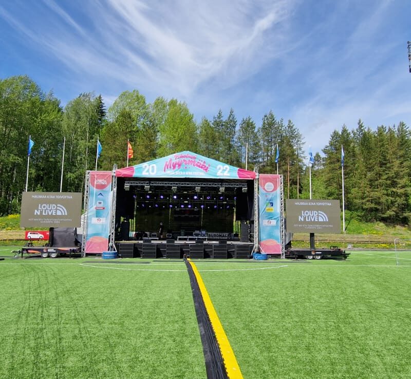 James Blunti kontsert Soomes, Ledzep Group, mobiilne LED treiler, mobiilne LED ekraan, LED treileri rent