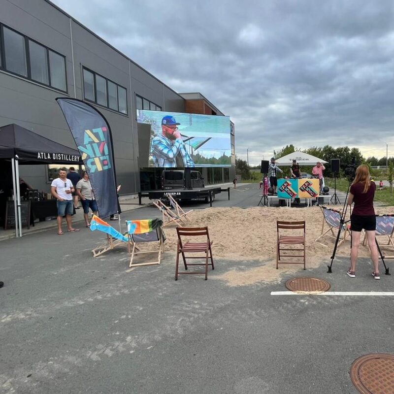 Tankerfest 2022, Ledzep Group, mobiilne LED ekraan, mobiile LED ekraan, ekraanide rent ja müük