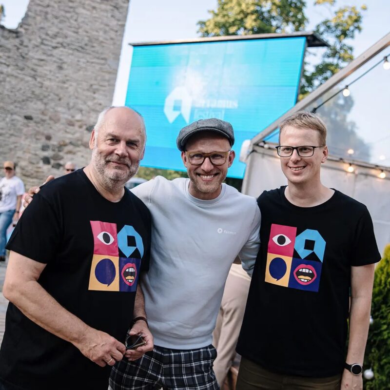 Ledzep Group, Paide Arvamusfestival 2022, mobiilne LED treiler, mobiilne LED ekraan, ekraanid üritusele, ekraanide rent