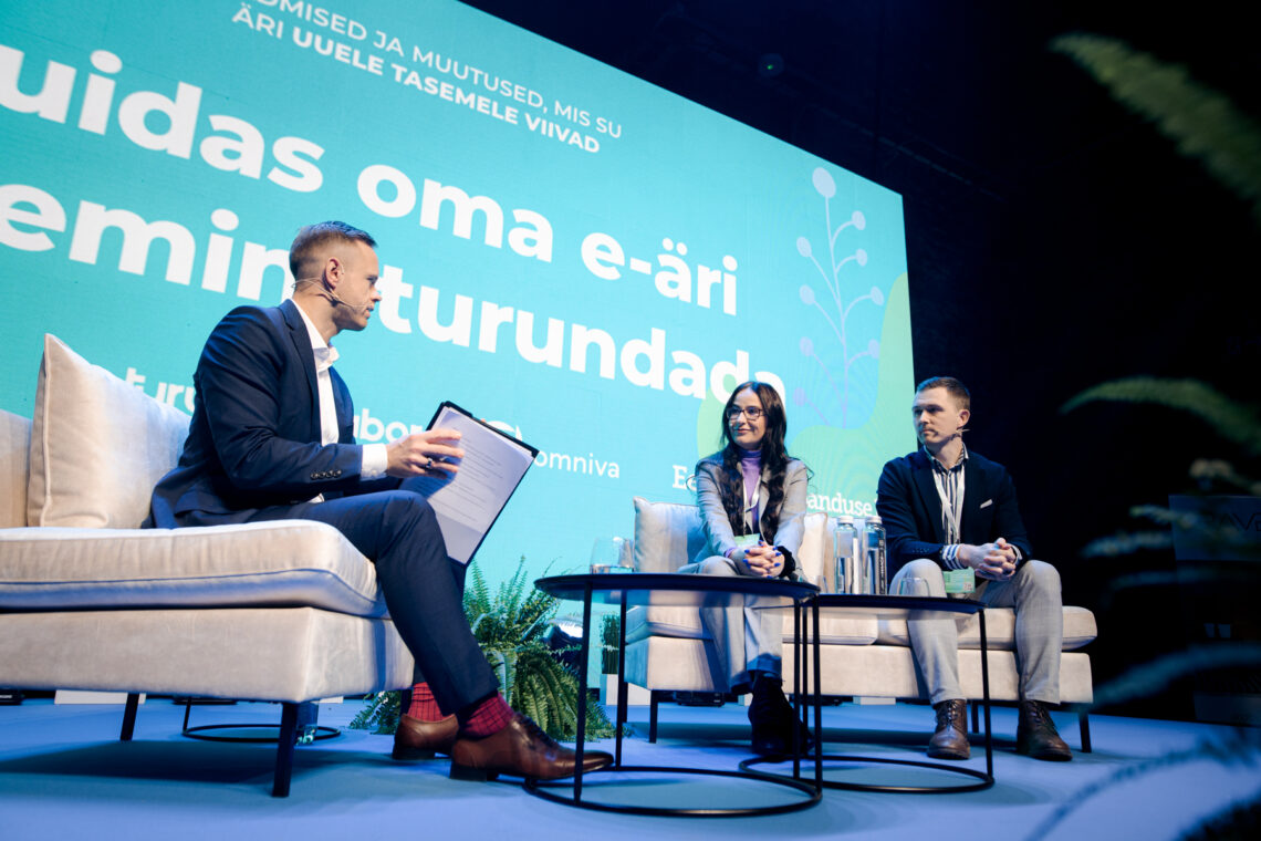 Eesti E-kaubanduse liidu seminar, Ledzep Group, LED ekraanid, LCD ekraanid, ekraanide rent, ekraanid üritusele, otseülekanne