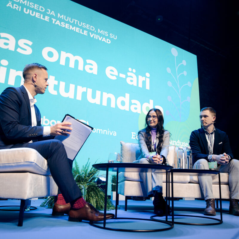 Eesti E-kaubanduse liidu seminar, Ledzep Group, LED ekraanid, LCD ekraanid, ekraanide rent, ekraanid üritusele, otseülekanne