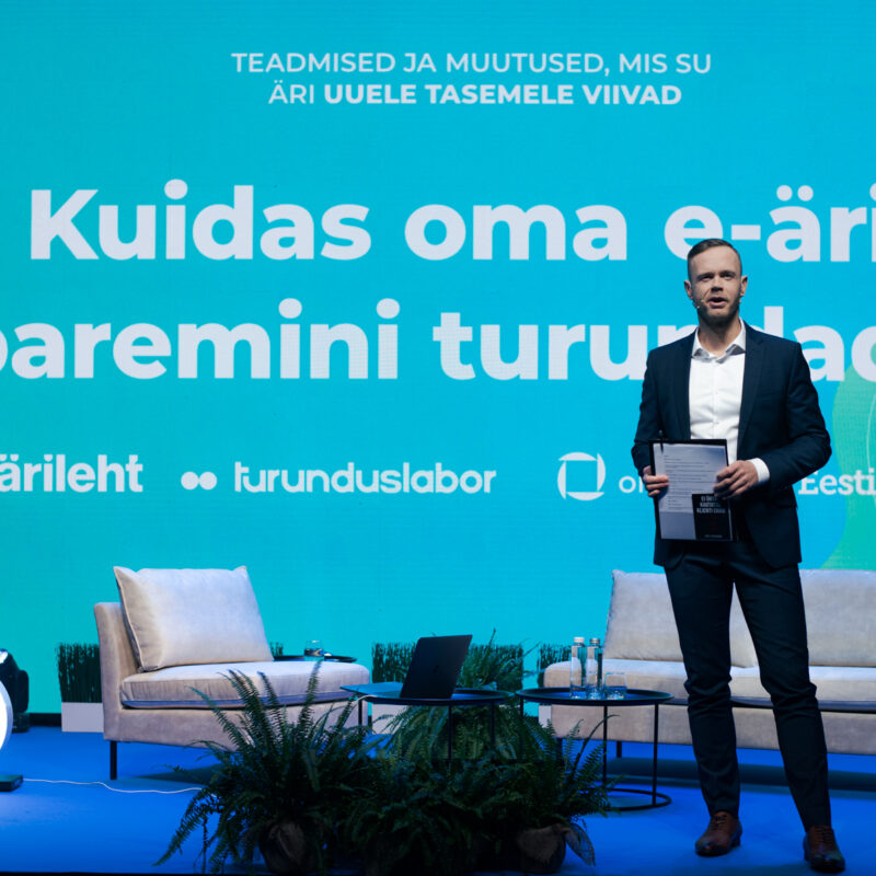 Eesti E-kaubanduse liidu seminar, Ledzep Group, LED ekraanid, LCD ekraanid, ekraanide rent, ekraanid üritusele, otseülekanne