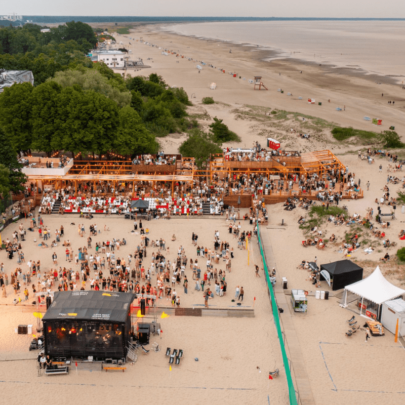 Pärnu Beach Arena DÜÜN, Ledzep Group, LED ekraan, LED ekraani pikaajaline rent, teisaldatav LED ekraan, Audac helilahendus