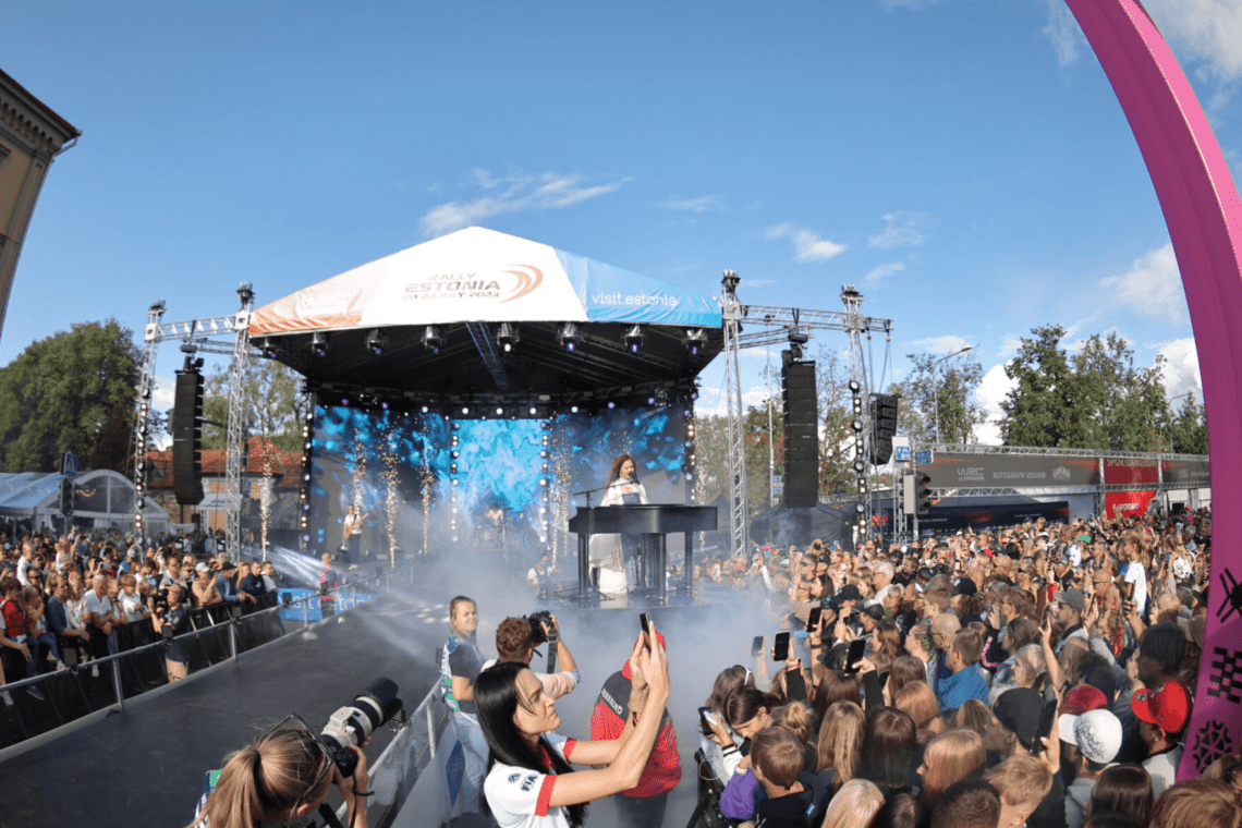 Rally Estonia 2023, Ledzep Group, LED ekraanid, LED ekraanide rent, LED treilerite rent, ratastel LED ekraan