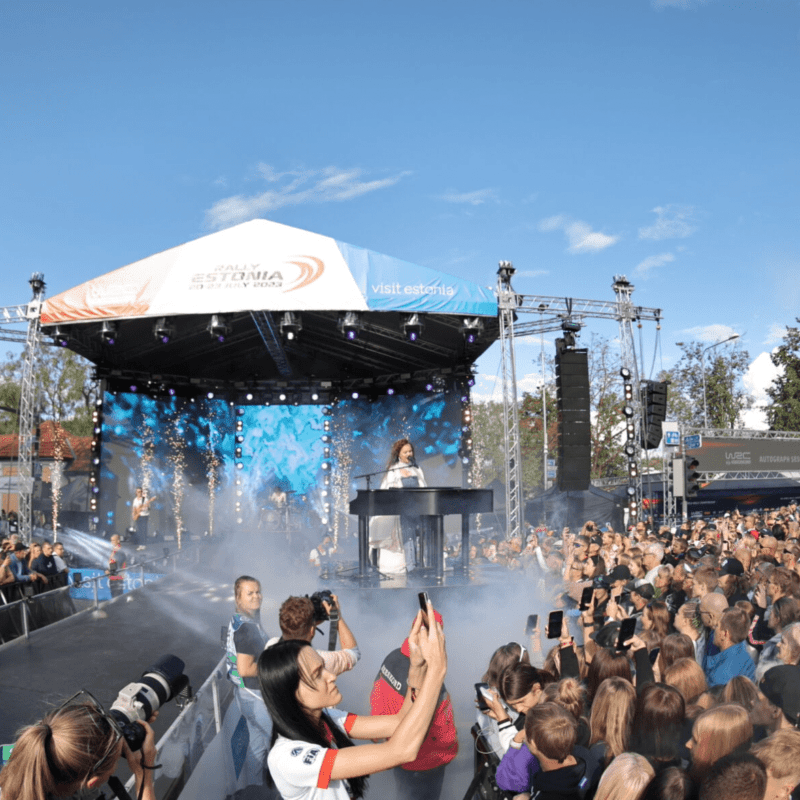 Rally Estonia 2023, Ledzep Group, LED ekraanid, LED ekraanide rent, LED treilerite rent, ratastel LED ekraan