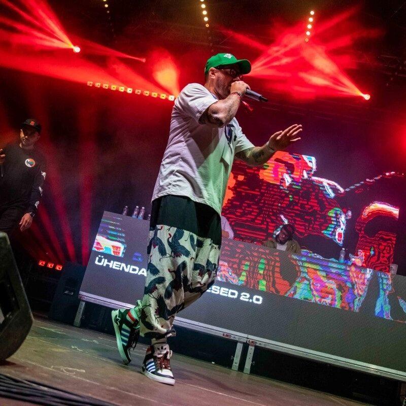 Eesti Hip Hop Festival 2023, Ledzep Group, Elva, LED ekraanid, LED moodulid, LED ekraanide rent, ekraanilahendus üritusele, LED ekraan