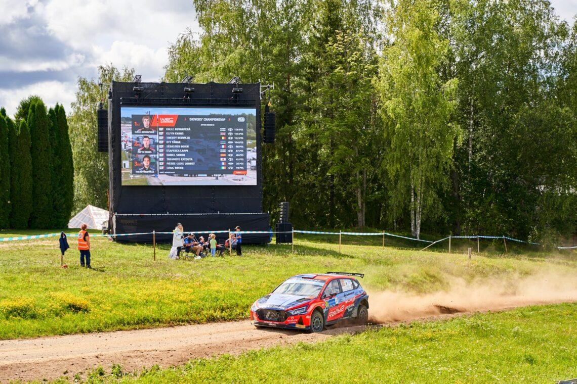 Rally Estonia 2023, Ledzep Group, LED ekraanid, LED ekraanide rent, LED treilerite rent, ratastel LED ekraan