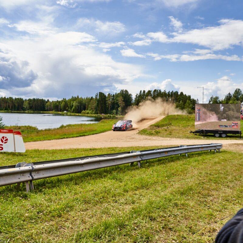 Rally Estonia 2023, Ledzep Group, LED ekraanid, LED ekraanide rent, LED treilerite rent, ratastel LED ekraan