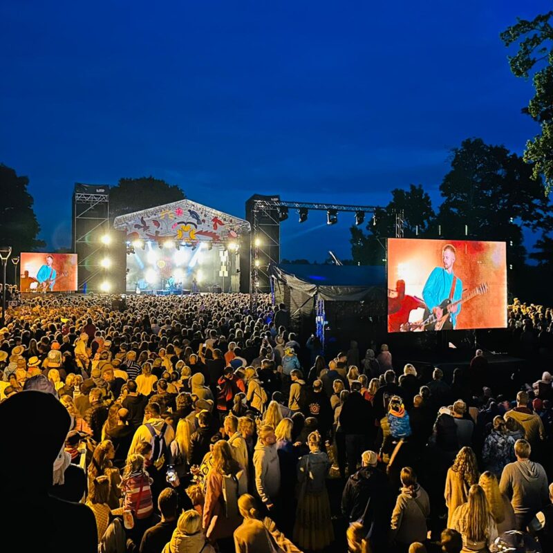 Ledzep Group, Viljandi Folk, mobiilne LED treiler, mobiilne LED ekraan, ekraan ratastel