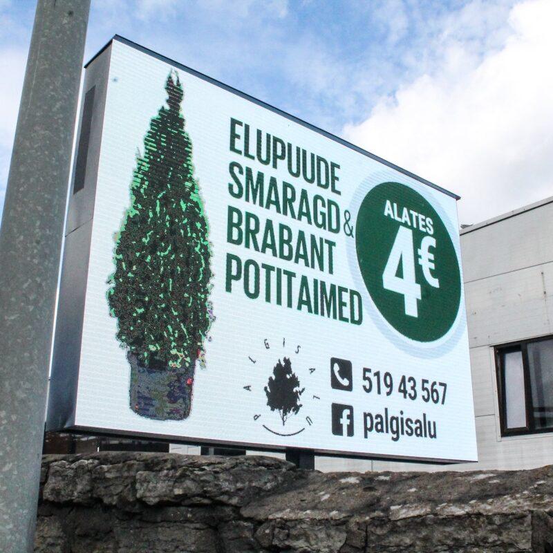 Ledzep Group, Digiposter, Peterburi mnt LED ekraan, välimeedia ekraan, LED väliekraan, LED reklaamekraan