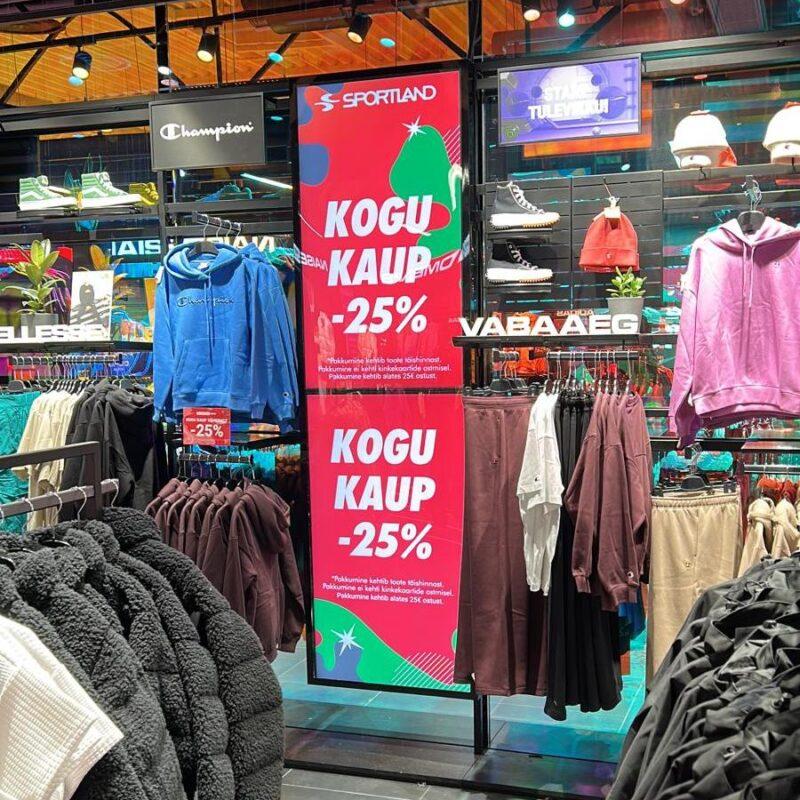 Kurna Sportland, Ledzep Group, digimeedia ekraanid, LCD ekraanid, LED ekraanid, audiolahendus, helilahendus, helisüsteem, Audac