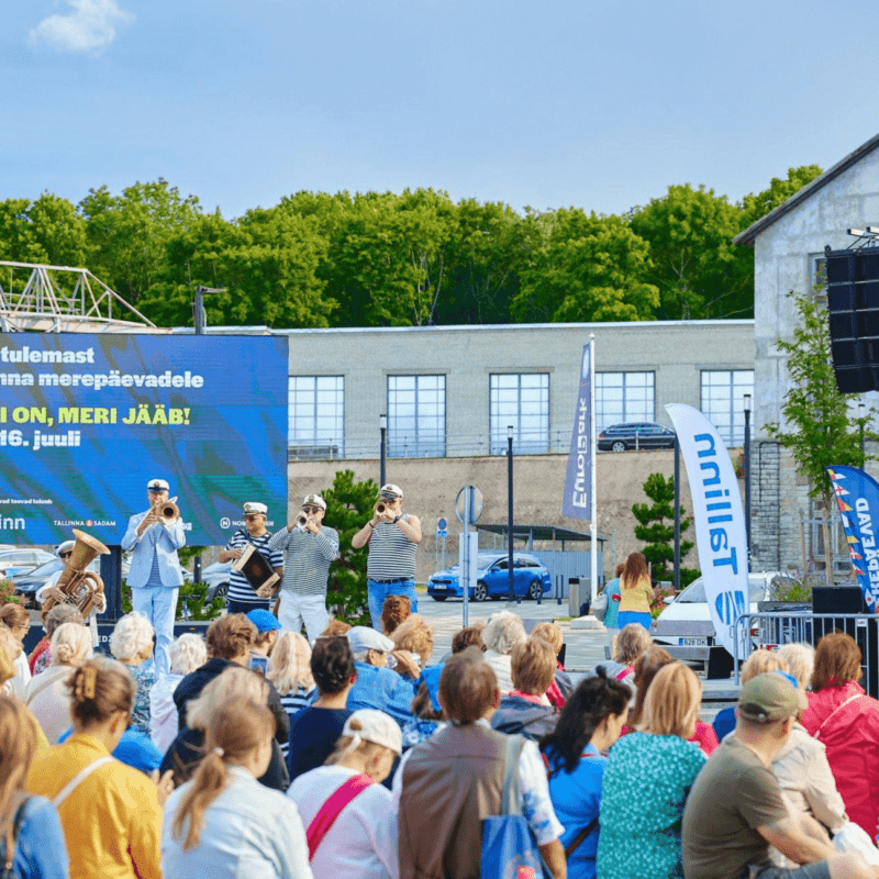 Tallinna Merepäevad 2023, Ledzep Group, Mobiilne LED treiler, ratastel LED treiler, ratastel LED ekraan, liigutatav LED ekraan