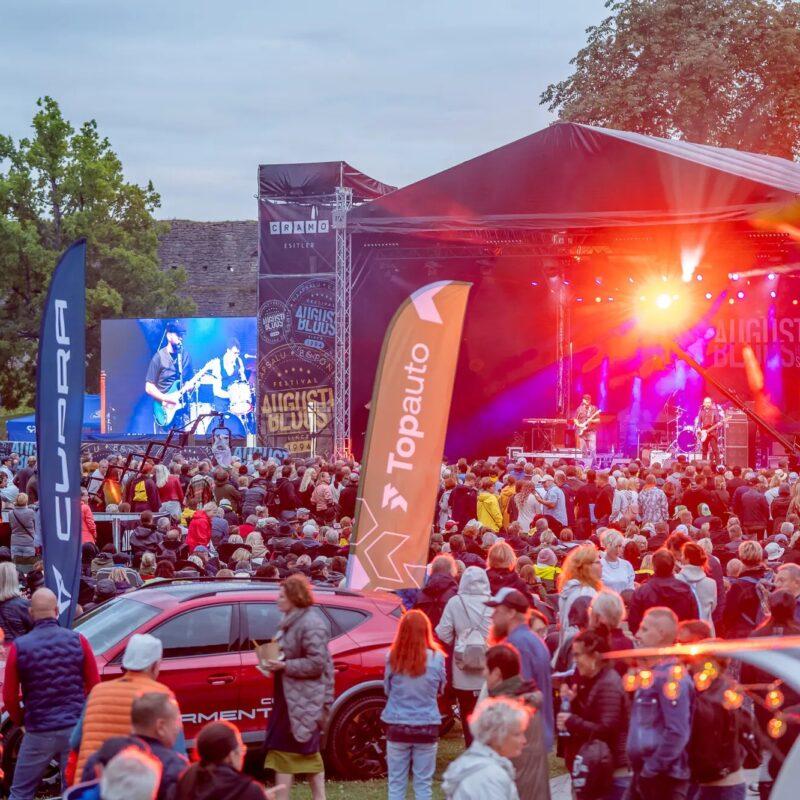 Augustibluus 2023, Ledzep Group, mobiilne LED treiler, mobiilsed LED treilerid, LED treileri rent